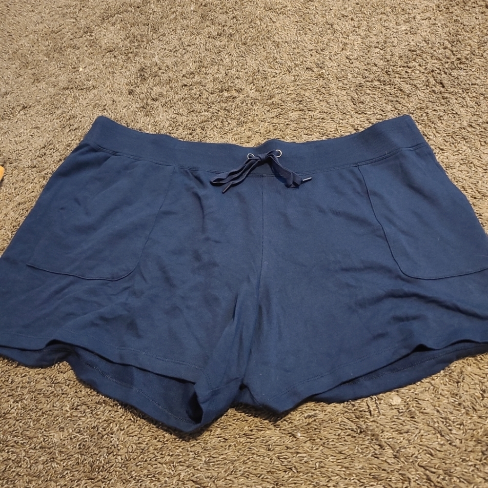 Terra & sky dark blue shorts 3X 24w-26w never worn